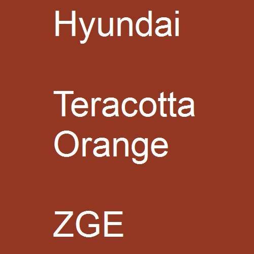 Hyundai, Teracotta Orange, ZGE.